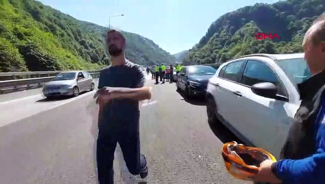 Kettenunfall in Bolu! 18 Fahrzeuge kollidierten, es verwandelte sich in ein Schlachtfeld