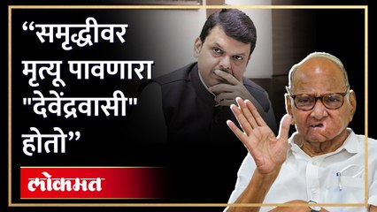 समृध्दी महामार्गावरील अपघातावरुन पवारांची जहरी टीका, पाहा व्हिडिओ