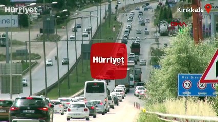 Tatilcilerin dönüş yoğunluğu başladı