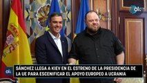 Sánchez anuncia nuevas ayudas de 55 millones a Ucrania: «Os apoyaremos sin importar el precio a pagar»
