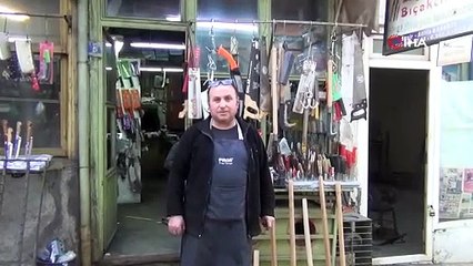 Dede mesleği bıçakçılığı 3 kuşaktır sürdürüyor