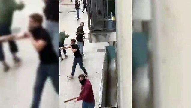 İç savaş çanları çalıyor! Aşırı sağcılar sokağa inip protestocuları linç etmeye başladı