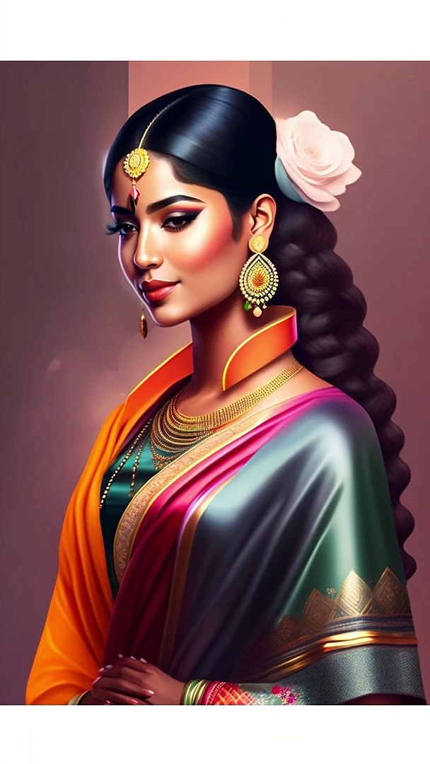 ⁣Who's the most pretty Traditional Indian Lady