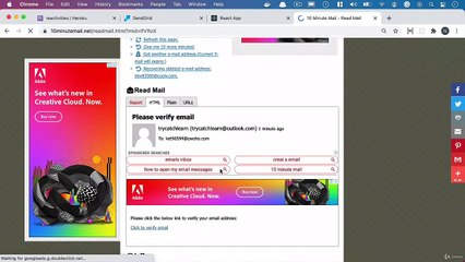 Net. Core and React Identity Cookbook - Finishing up and testing