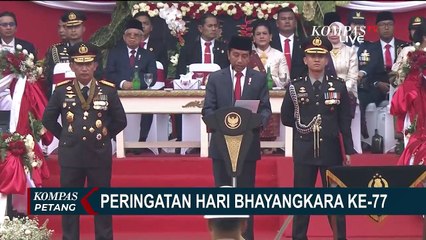 Video herunterladen: Amanat Jokowi di HUT ke-77 Bhayangkara: Hati-Hati, Polri Diawasi Masyarakat!