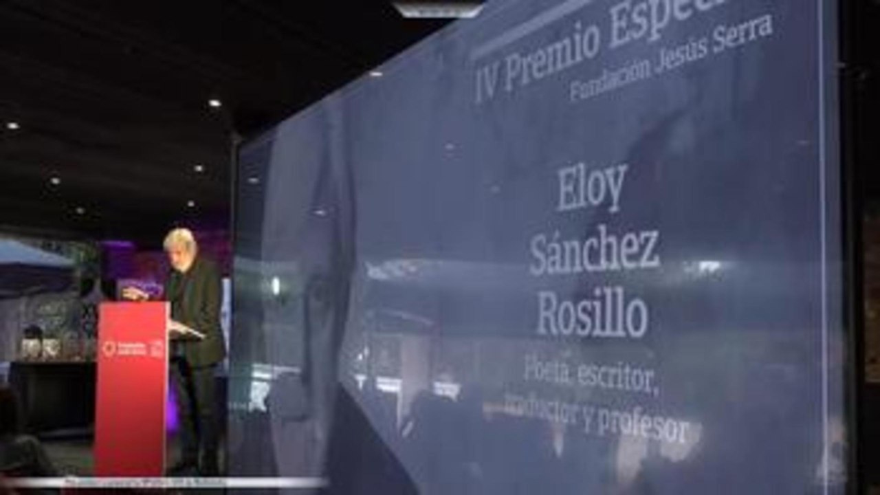 Los versos de Eloy Sánchez ganan el Premio Especial de poesía Jesús Serra