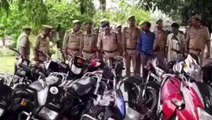 बहराइच: बाइक चोर गैंग का पुलिस ने किया खुलासा, 16 मोटरसाइकिल हुई बरामद