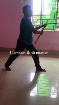 Silambam Stick rotation Martial arts #martialarts #fitness