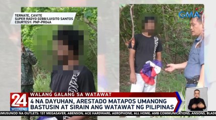 24 Oras Weekend Part 2: Nanira ng watawat, drug case vs. De Lima, "Niagara Falls ng Pilipinas" atbp.