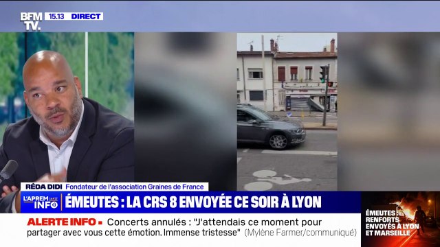 Émeutes: Réda Didi, fondateur de l'association Graines de France, pointe les différences entre les événements de 2005 et ceux d'aujourd'hui