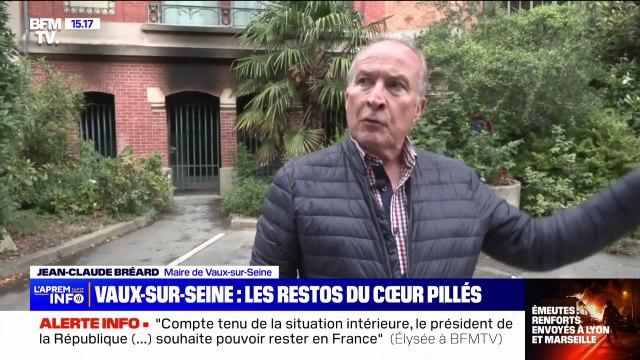 À Vaux-sur-Seine, un local des Restos du Cœur incendié