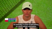 Swiatek willing to play 'wherever WTA decides' amidst Saudi rumours