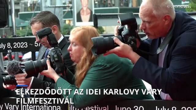 Elkezdődött az idei filmfesztivál Karlovy Vary-ban