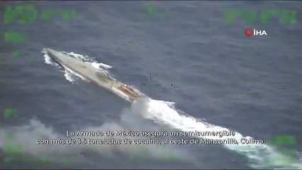 Plus de 3,5 tonnes de drogue saisies sur un sous-marin au large du Pacifique