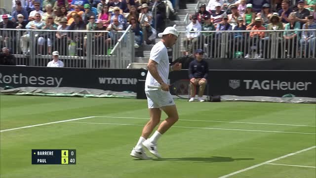 Eastbourne - Barrère stoppé par Paul aux portes de la finale