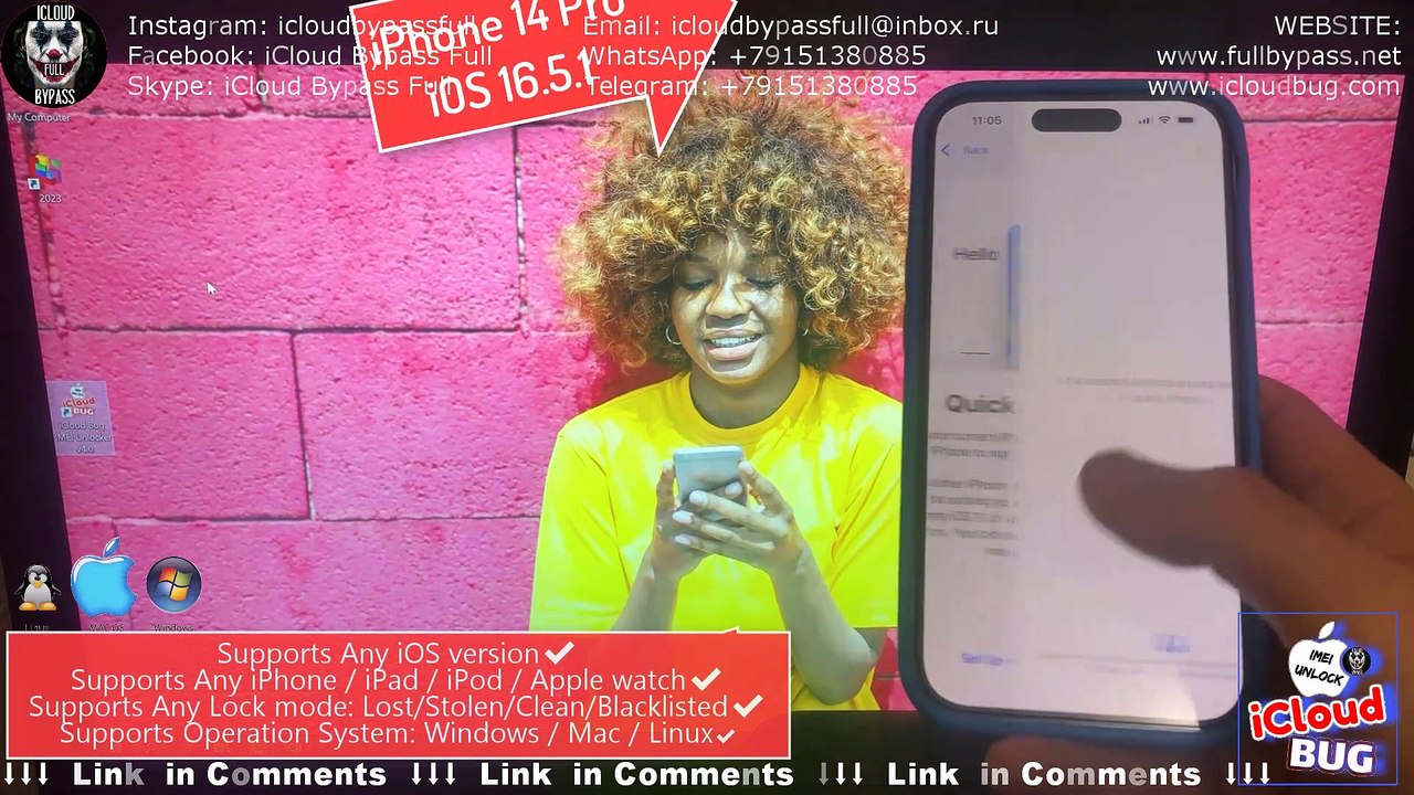 How To Unlock iPhone Lock To Owner Bypass iOS 16.5.1 iCloud iPhone 14, 13, 12, 11