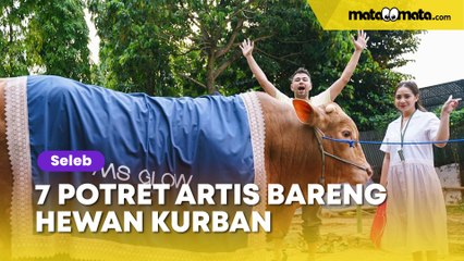 7 Potret Artis Bareng Hewan Kurban di Hari Raya Idul Adha, Ada yang Non Muslim?