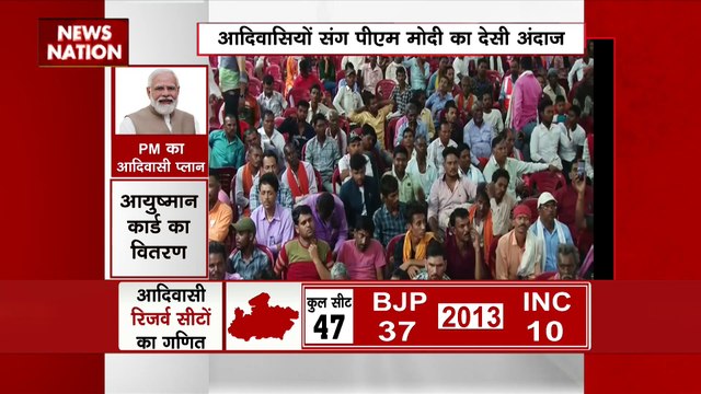 PM in Madhya Pradesh : MP के Shahdol में PM मोदी का संबोधन