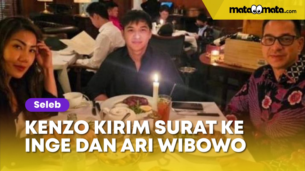 Bikin Mewek, Kenzo Kirim Surat ke Inge Anugrah dan Ari Wibowo: Jangan Cerai Ya