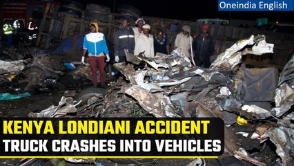 Download Video: Kenya Accident: 49 killed in Londiani after truck crashes into several vehicles | Oneindia News