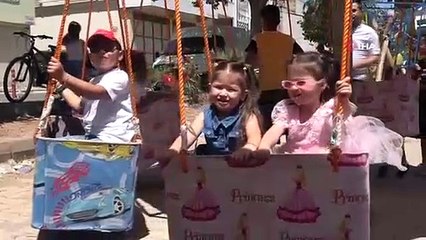 Les enfants de Kilis se sont amusés à 'Bayram Yeri'