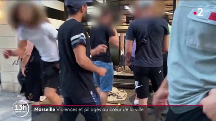 Violences après la mort de Nahel   pillages au cœur de la ville de Marseille
