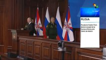 Síntesis 01-07: Pdte. Putin destacó papel de las fuerzas militares ante intento de rebelión