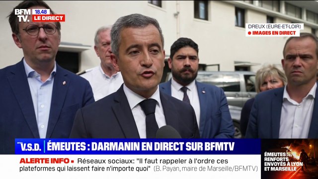 Gérald Darmanin: 45.000 policiers et gendarmes seront mobilisés ce soir