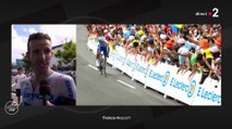 Tour de France : Etape 1 : la réaction de Simon Yates, deuxième derrière son frère Adam