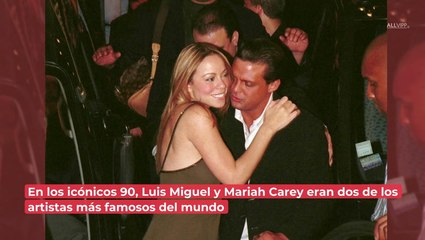 ¿Lo recuerdas? Así fue el romance entre Mariah Carey y Luis Miguel