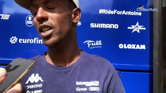 Tour de France 2023 - Biniam Girmay : C'était fou cette première journée pour moi sur le Tour de France