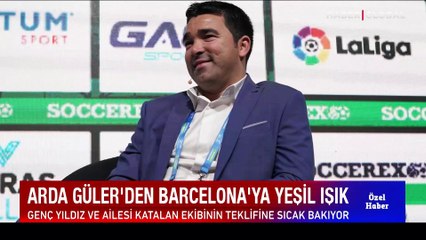 Dış basın Arda Güler - Barcelona görüşmelerini Haber Global'den takip etti