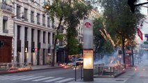 تصاویری از غارت و آشوب و رویارویی پلیس و معترضان در شهرهای پاریس، لیون و بوردو فرانسه