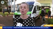 (ASSISTA) MIDTV - HN - Secretaria de Saúde de Palotina recebe duas novas vans para transporte de pacientes - Nissandra
