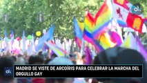 Madrid se viste de arcoíris para celebrar la marcha del Orgullo Gay