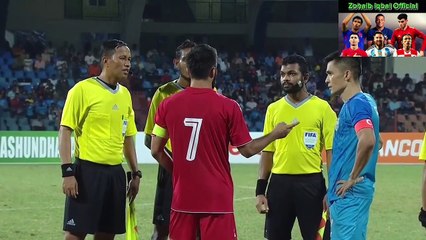 India Vs Lebanon penalty shootout Asia Saff Championship 2023 semi Final