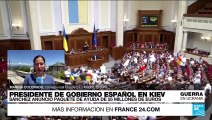 Informe desde Madrid: presidente español dio discurso ante Parlamento ucraniano