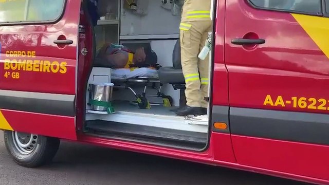 Siate atende pessoa ferida no Bairro Cascavel Velho