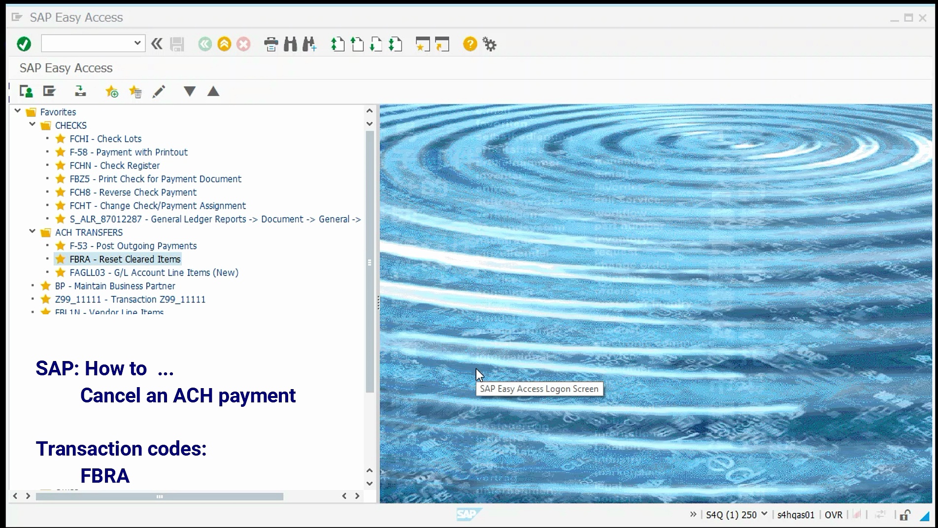 FI Cancel an ACH payment