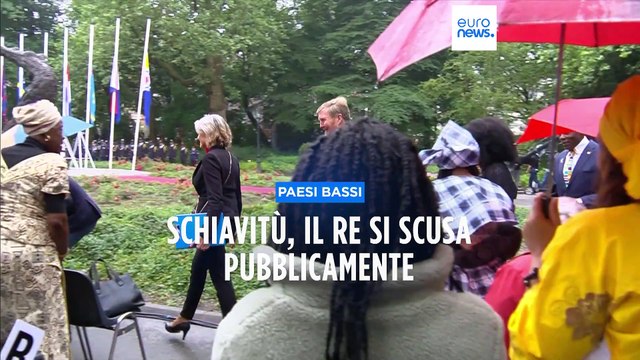 Paesi Bassi, il re si scusa per il passato colonialista e schiavista