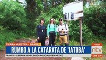 #TierraNuestra | Visitamos la Catarata de Jatoba de 250 metros, tras una caminata por la selva amazónica