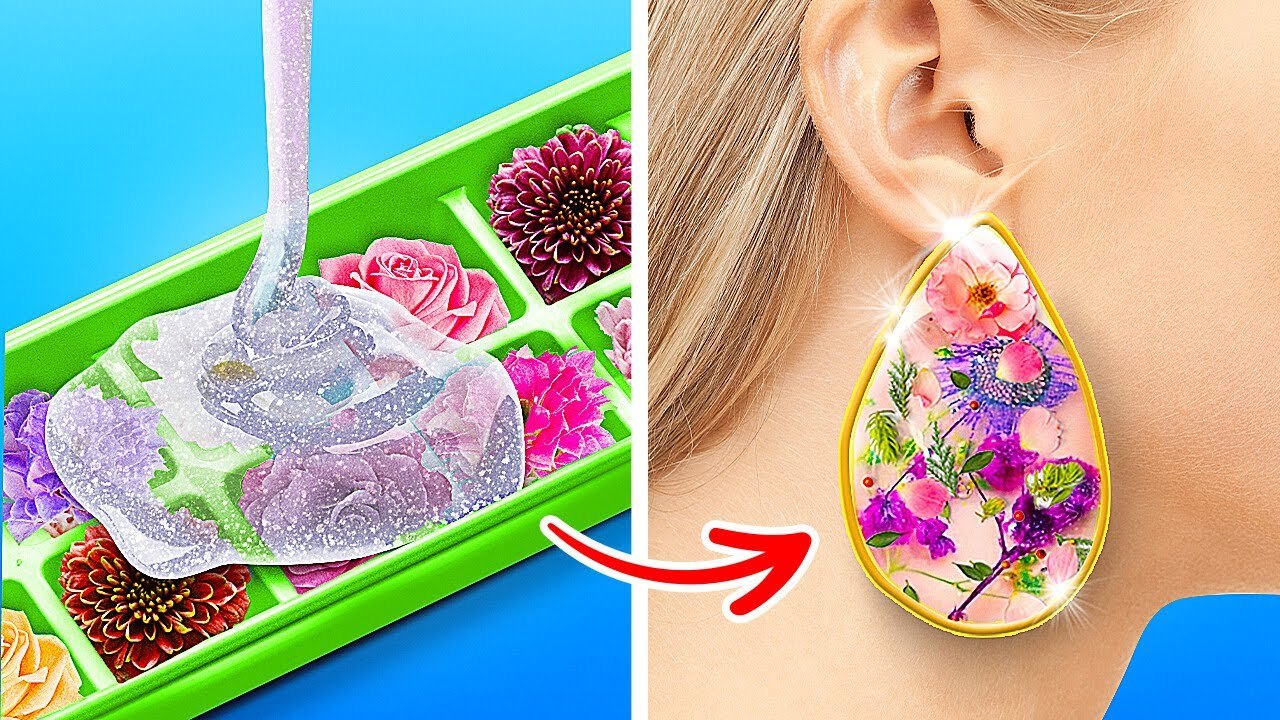 Colorful Diy Ideas From Epoxy Resin. Incredible Crafts And Jewelry