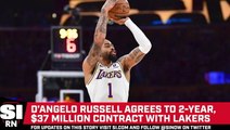 D’Angelo Russell Agrees to 2-Year, $37M Contract With Los Angeles Lakers