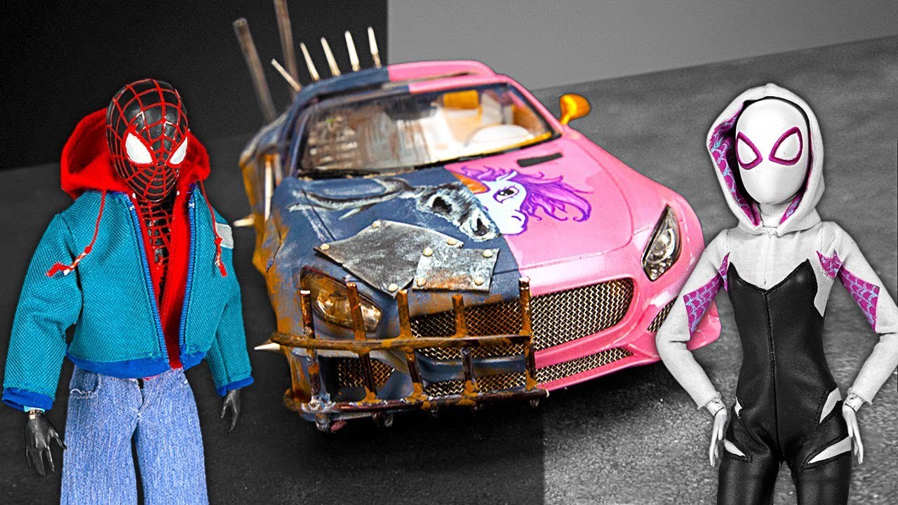 Spidey, Barbie And Minecraft_ Collection Of The Best Challenges!