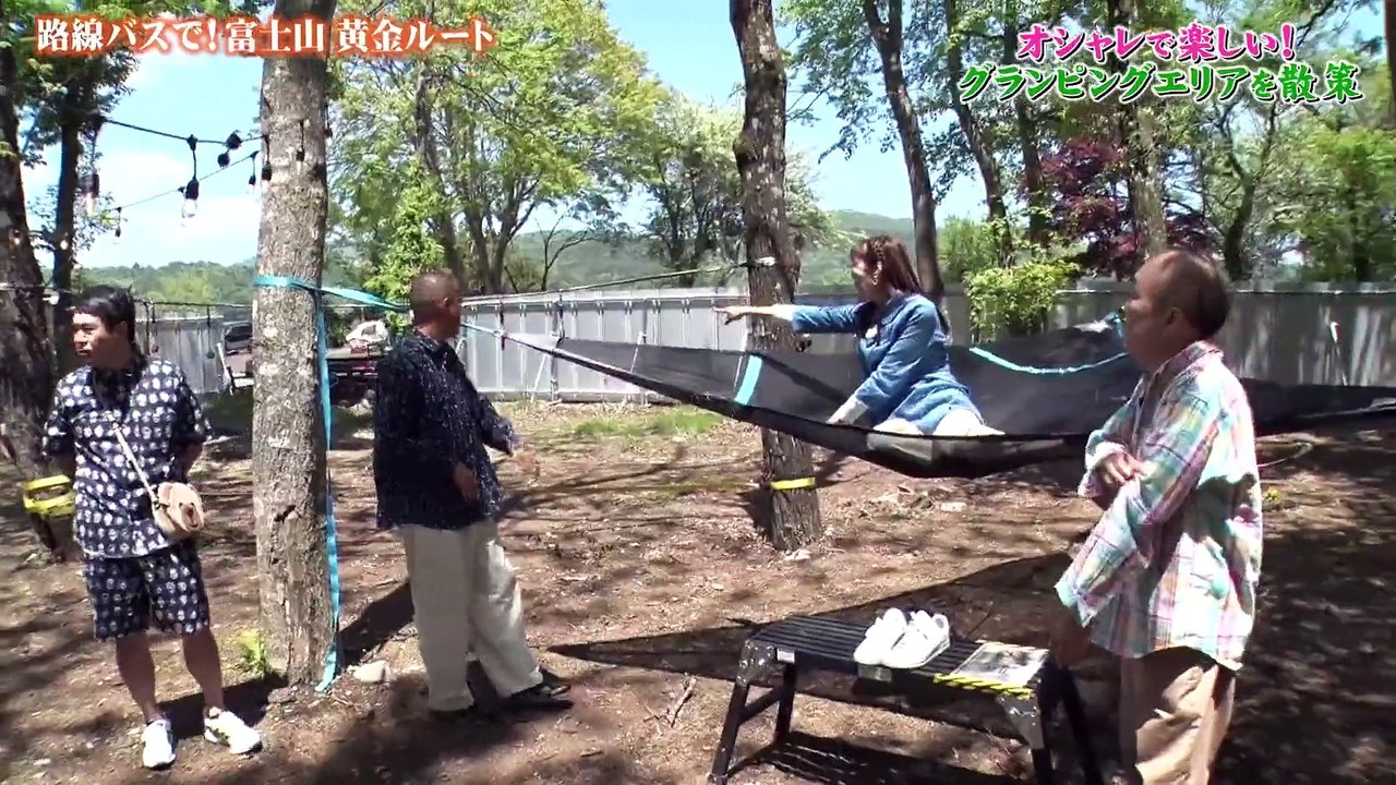 タカトシ温水の路線バスで！ 夏の富士山・黄金ルート