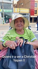Abuelita conoce a Christian Yaipén