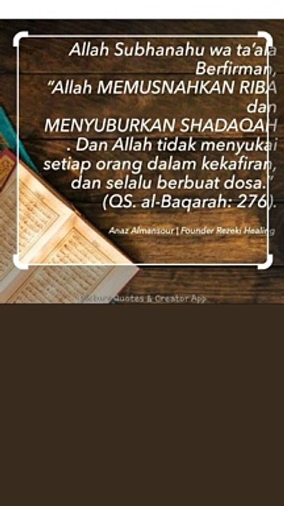 Dosa di dalam Al Quran yang diancam akan diperangi oleh Allah SWT #dosa #dosabesar #dosajariyah