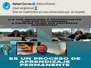 Esto es inadmisible en una universidad que  se respete.