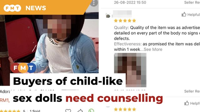 Act against buyers of child-like sex dolls too, Hannah tells cops