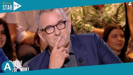 VIDEO Christophe Dechavanne "pas content" : l'apparition surprise de sa superbe fille Ninon à la tél